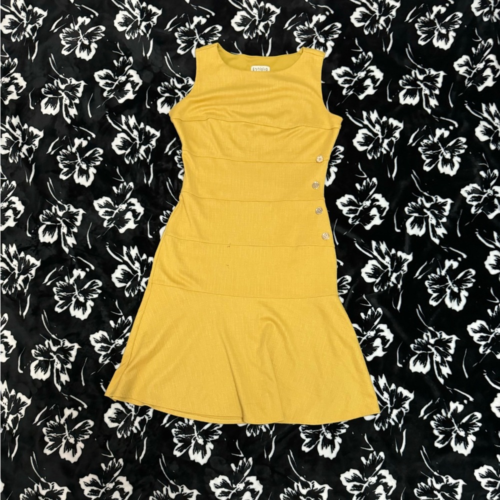Yellow Sleeveless Dress